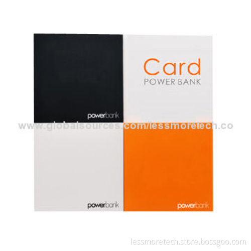 Gift Power Bank, Super-slim, Only 6mm, Various Colors are Available, Christmas Gift